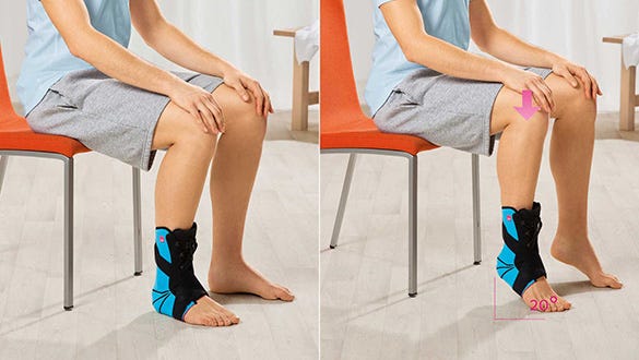 Heel raise (sitting) Heel raise (sitting)