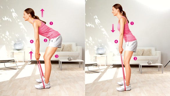 Strengthen your lower back muscles